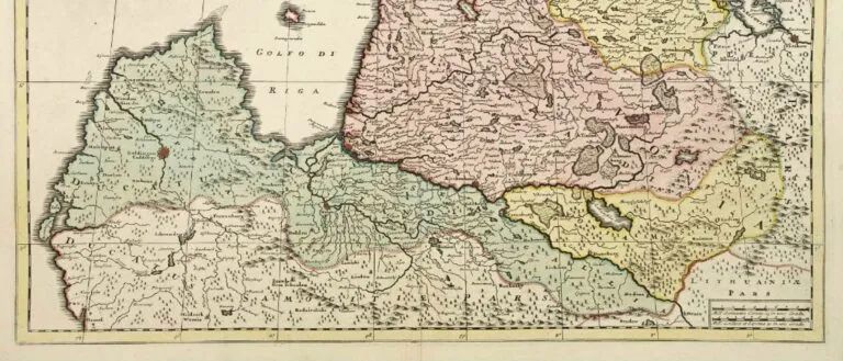 Ducatuum Livoniæ et Curlandiæ Novissima Tabula in Quibus sunt Estonia Litlandia..,