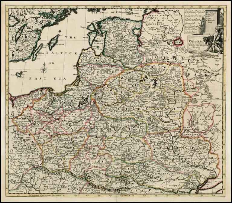 POLAND and other of the Countries belonging to that Crowne, Accordingto the Newest Observations,