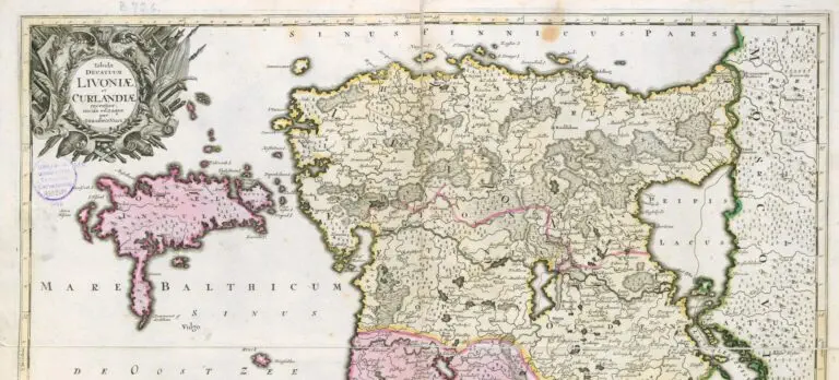 Tabula DUCATUUM LIVONIÆ et CURLANDIÆ...