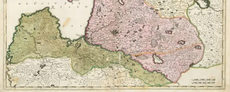 Tabula DUCATUUM LIVONIÆ et CURLANDIÆ...