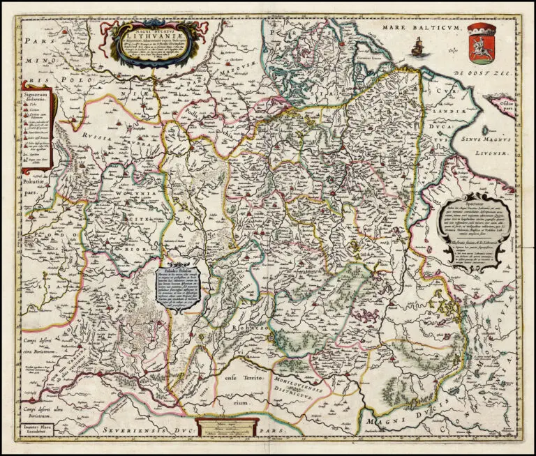 Magni Ducatus Lithuaniae et Regio- num Adiacentium exacta Descriptio..,