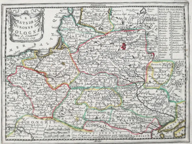 LES ESTATS DE LA COURONNE  DE POLOGNE,