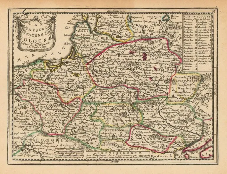 LES ESTATS DE LA COURONNE  DE POLOGNE,