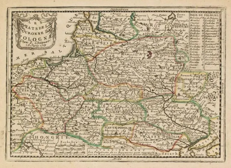 LES ESTATS DE LA COURONNE  DE POLOGNE,