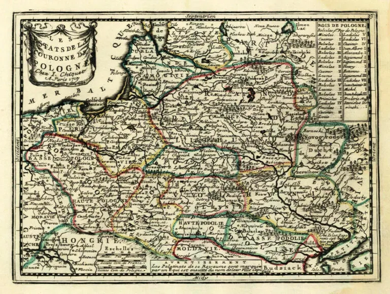 LES ESTATS DE LA COURONNE  DE POLOGNE,