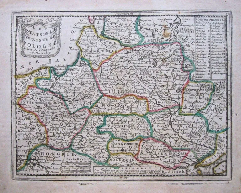 LES ESTATS DE LA COURONNE  DE POLOGNE,