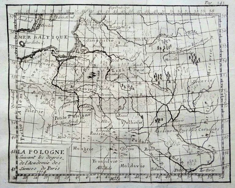 LA POLOGNE Suivant les degrez de l