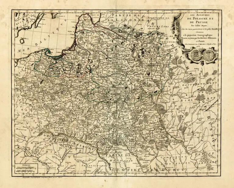 Les Royaumes de Pologne et de Prusse Par Tobias Mayer...