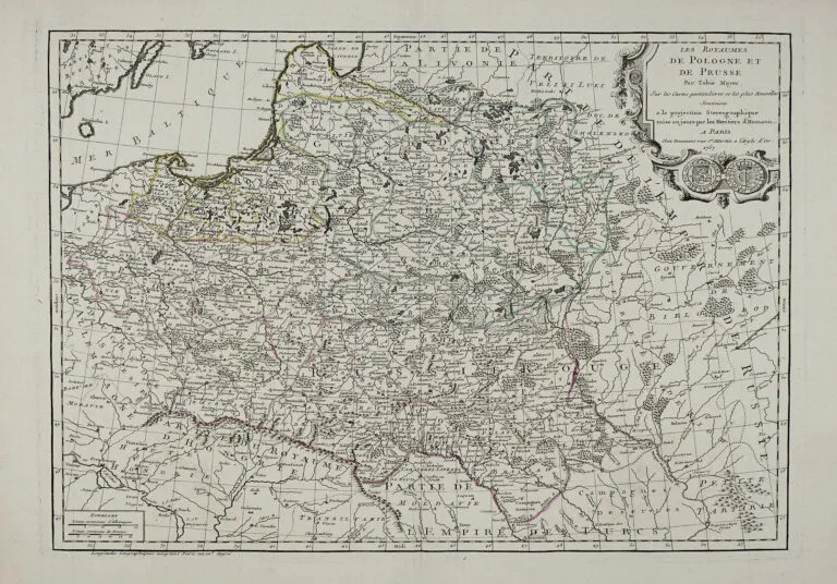 Les Royaumes de Pologne et de Prusse Par Tobias Mayer...