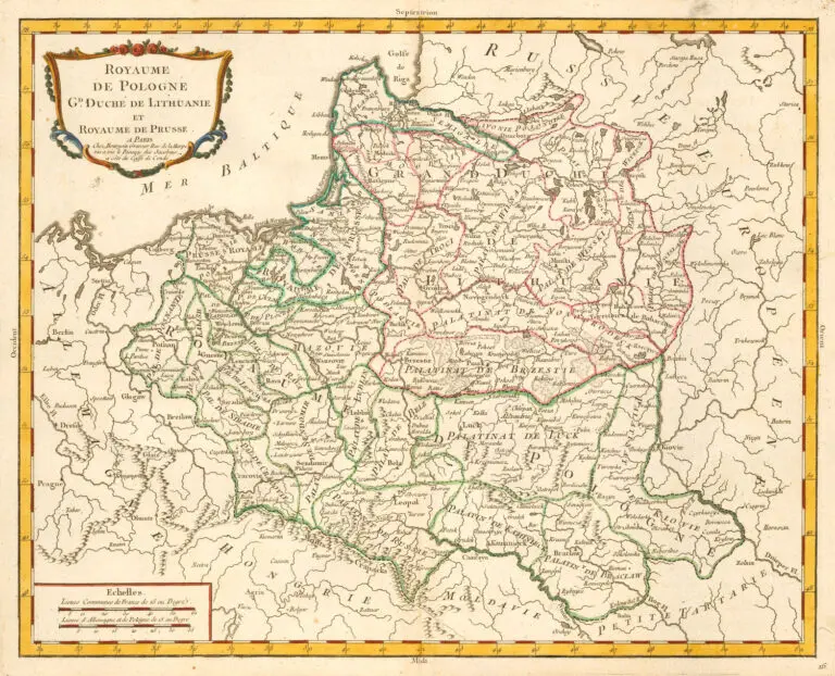 Royaume de Pologne, Gd. Duché de Lithuanie et Royaume de Prusse, a Paris,