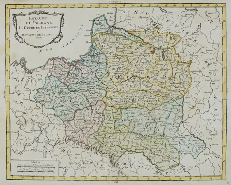 Royaume de Pologne, Gd. Duché de Lithuanie et Royaume de Prusse, a Paris,