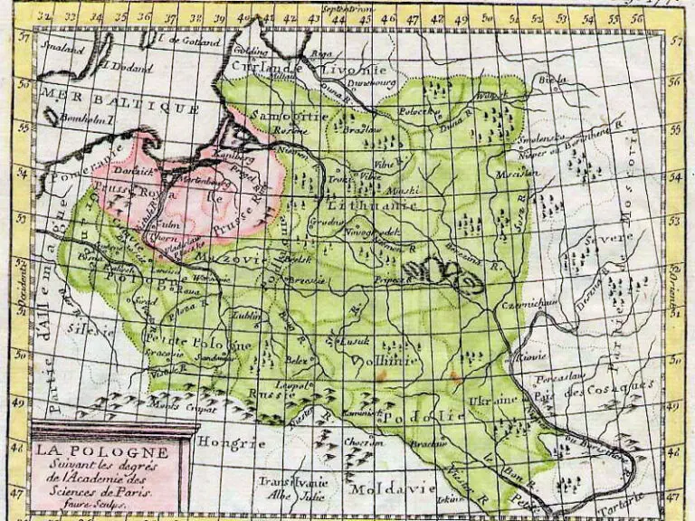 LA POLOGNE, Suvivant les degres de l