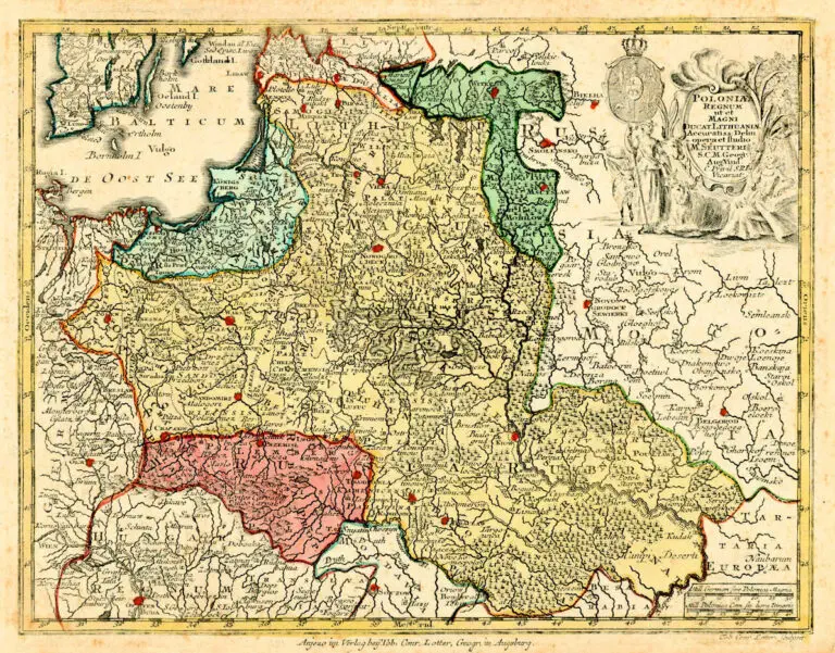 Poloniæ Regnum ut et Magni Ducat. Lithuaniæ Accuratiss..,