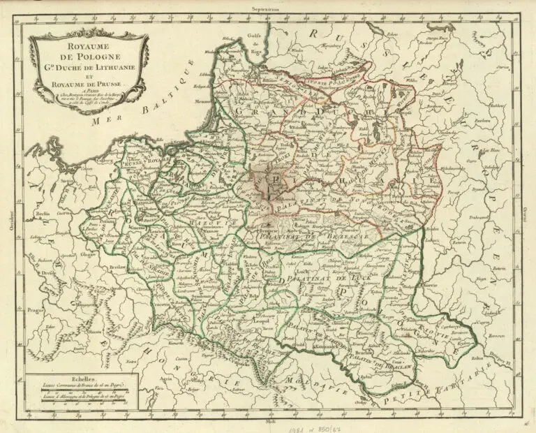 Royaume de Pologne, Gd. Duché de Lithuanie et Royaume de Prusse, a Paris,