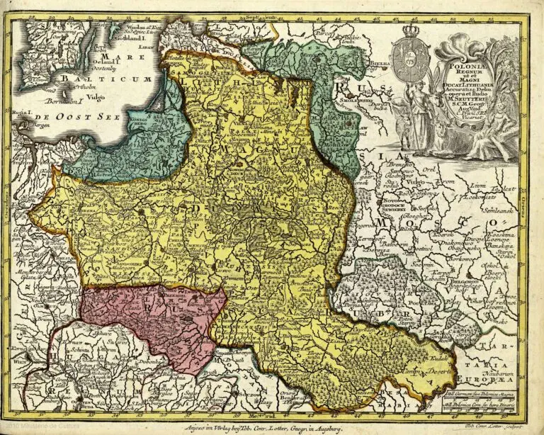 Poloniæ Regnum ut et Magni Ducat. Lithuaniæ Accuratiss..,