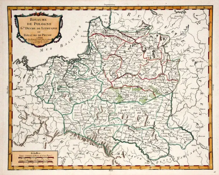 Royaume de Pologne, Gd. Duché de Lithuanie et Royaume de Prusse, a Paris,