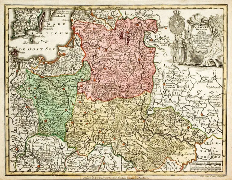 Poloniæ Regnum ut et Magni Ducat. Lithuaniæ Accuratiss..,