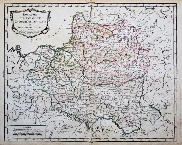 Royaume de Pologne, Gd. Duché de Lithuanie et Royaume de Prusse, a Paris,