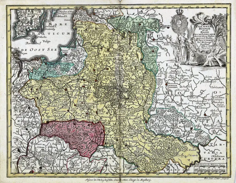Poloniæ Regnum ut et Magni Ducat. Lithuaniæ Accuratiss..,