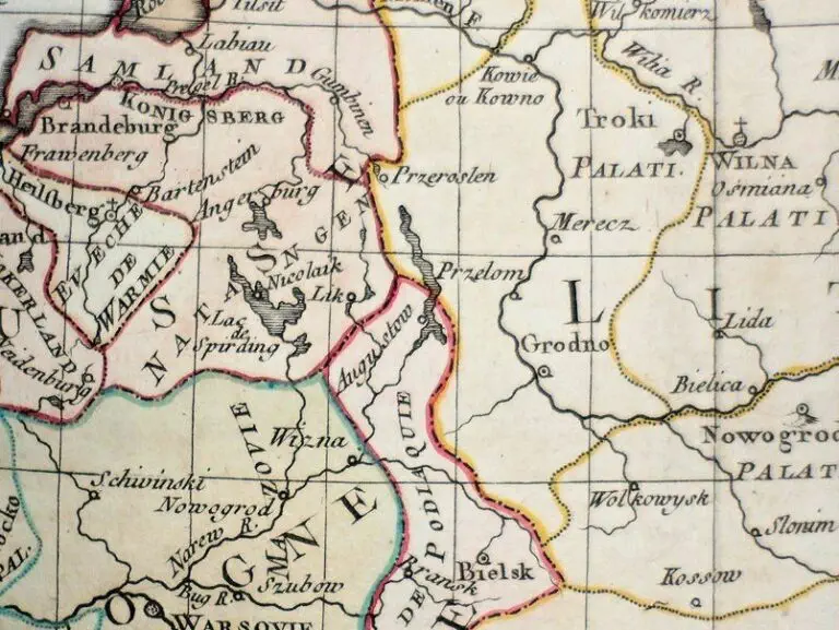 Etats de Pologne et de   Lithuanie..,