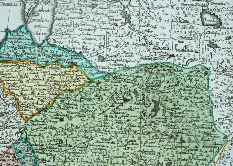 Tabula Geographica REGNI POLONIÆ ad emendatiora...,