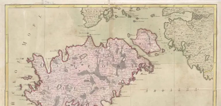 A new map of the island Ezelya