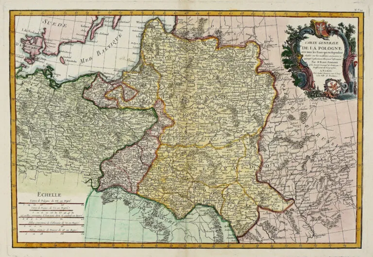CARTE GENERALE DE LA POLOGNE..,