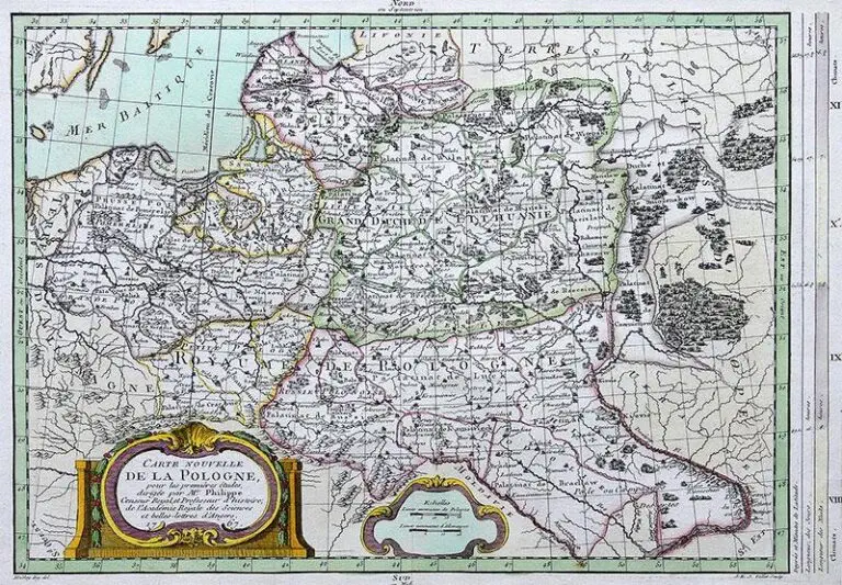 Carte nouvelle de la Pologne,