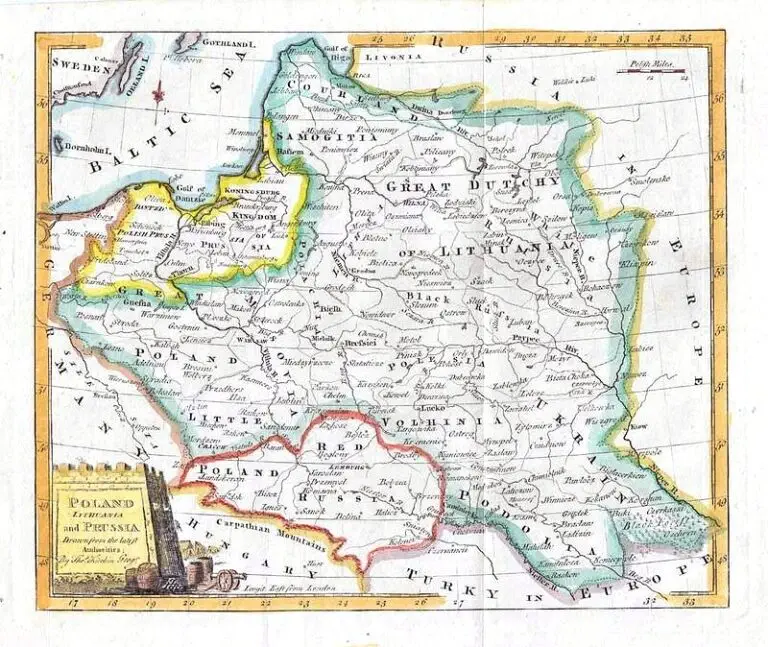 Poland, Lithuania and Prussia. Drawn from the latest Authorities,