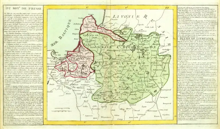 DU ROYE. DE PRUSSE. DUCHE DE LITHUANIE,