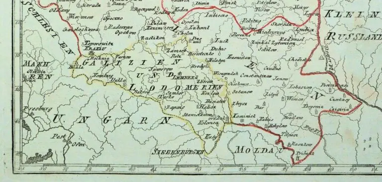 General Karte von der Königlichen Republik Polen mit den verwandten Landernund dem Konigreiche PREUSSEN, Nro. 34,