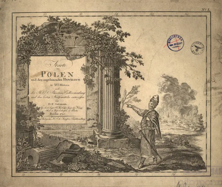 Karte von Polen und den angränzenden Provinzen, in XVI Blattern, nach des H. O. C. Büsching Erdbeschreibung u. den besten Hülfsmitteln entworfen / von D. F. Sotzmann,