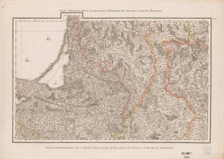 Carte de la Pologne: Divisée par provinces et palatinats et subdivisée par districts...