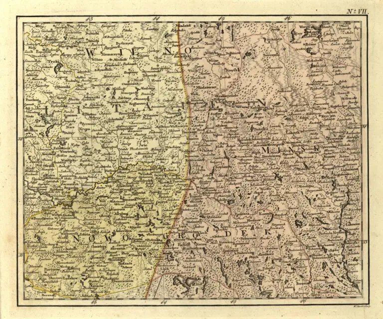 Karte von Polen und den angränzenden Provinzen, in XVI Blattern, nach des H. O. C. Büsching Erdbeschreibung u. den besten Hülfsmitteln entworfen / von D. F. Sotzmann,