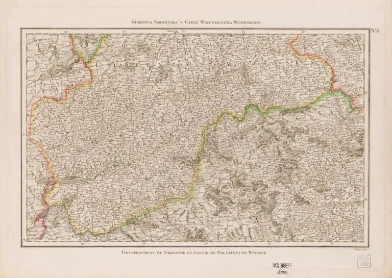 Carte de la Pologne: Divisée par provinces et palatinats et subdivisée par districts...
