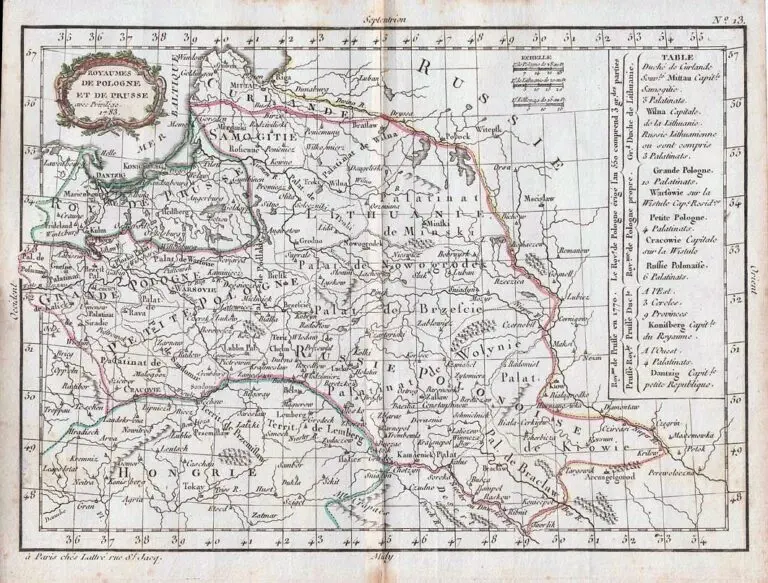 ROYAUMES DE POLOGNE ET DE PRUSSE, avec privilège,