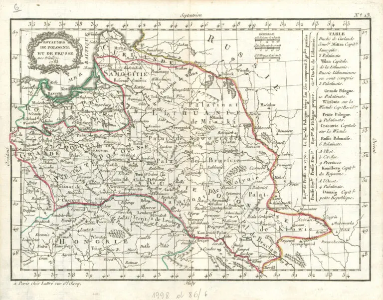 ROYAUMES DE POLOGNE ET DE PRUSSE, avec privilège,