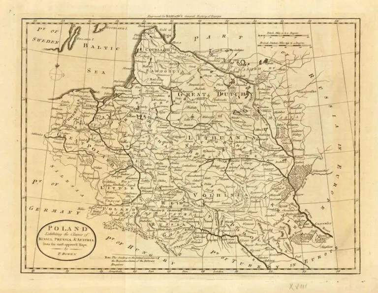 Poland Exhibiting the Claims of Russia, Prussia & Austria from the most approv’d maps,