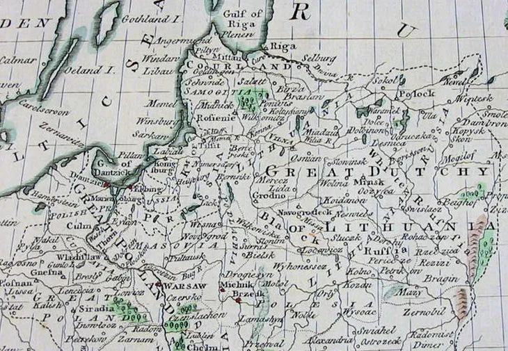 POLAND, LITHUANIA and PRUSSIA.