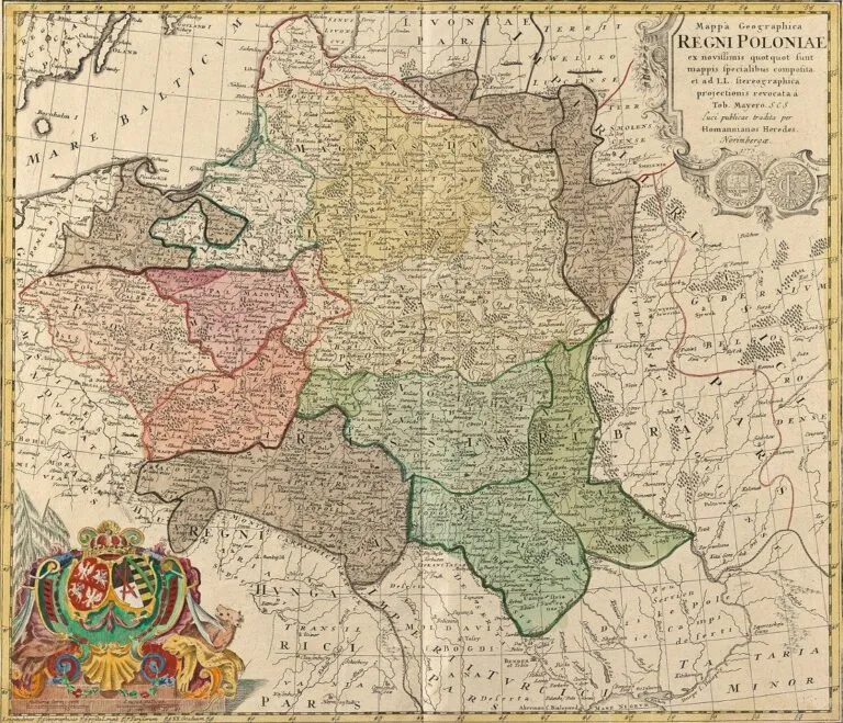 Mappa Geographica Regni Poloniae,