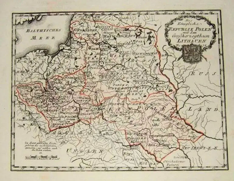 Die Königliche Republik Polen mit dem Grossherzogthum Lithauen, Nr. 38,