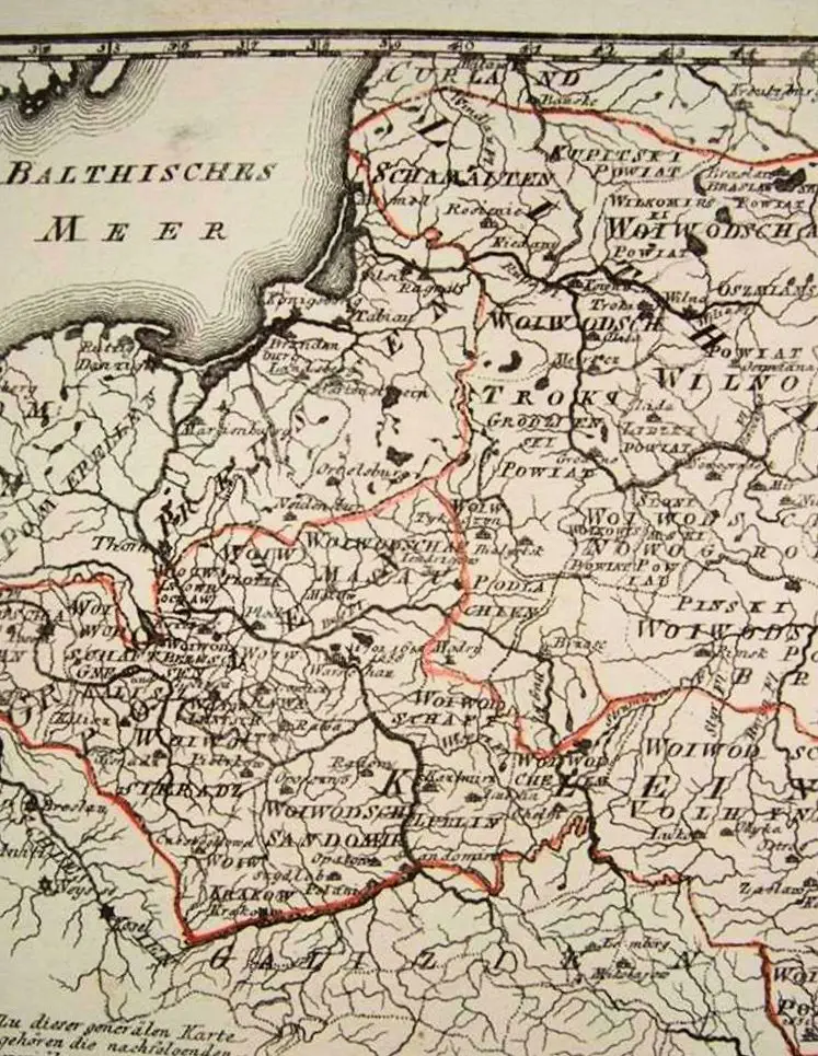 Die Königliche Republik Polen mit dem Grossherzogthum Lithauen, Nr. 38,