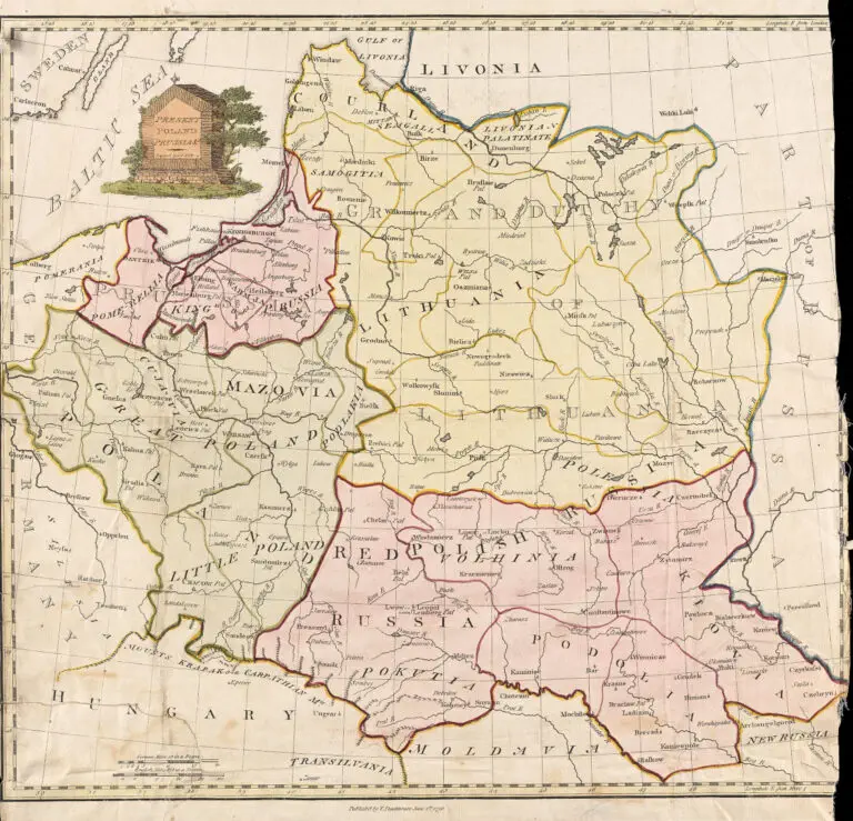 Present Poland, Prussia &c.,”