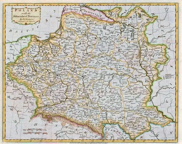Poland with its Dismember