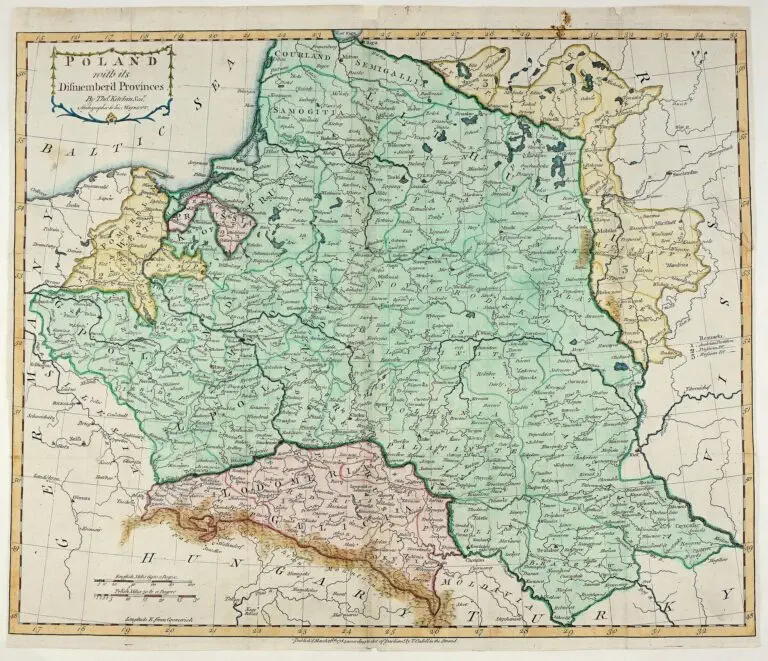 Poland with its Dismember