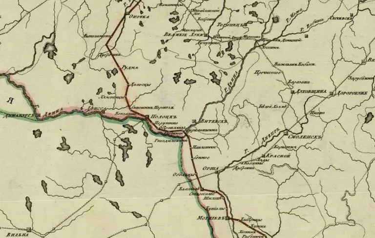 Travel map of Imperial Highness the Grand Duke Paul and Grand Duchess Maria Feodorovna ... in 1781 and 1782 respectively / composition according to the latest observa- tions of the longitude and latitude of the most illustrious in Europe in the former site of the retinue of their Imperial Highnesses,