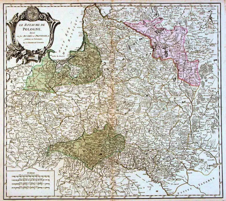 Le Royaume de Pologne divise en Duches et Provinces...,