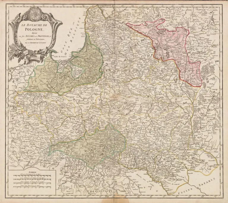 Le Royaume de Pologne divise en Duches et Provinces...,
