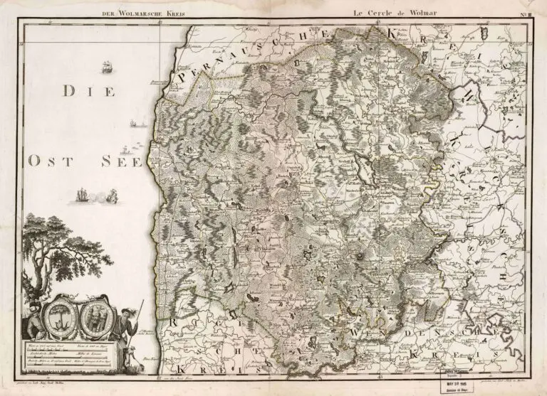 Atlas von Liefland, oder von den beyden Gouvernementern u. Herzogthümern Lief- und Ehstland, und der Provinz Oesel