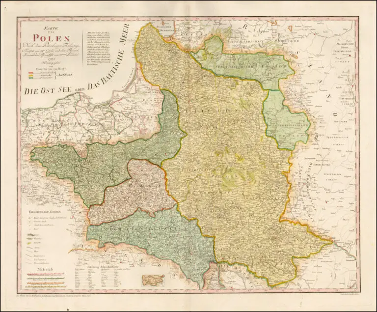 Karte von Polen...December 1795,
